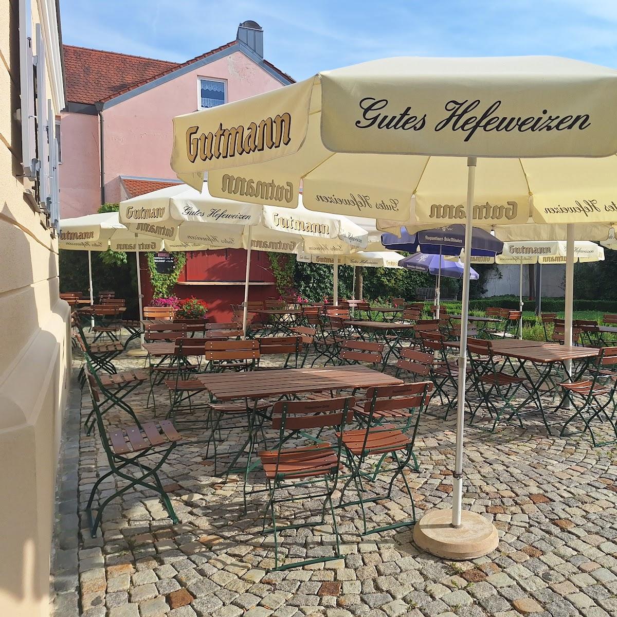 Restaurant "Biergarten Alte Post" in Wertingen