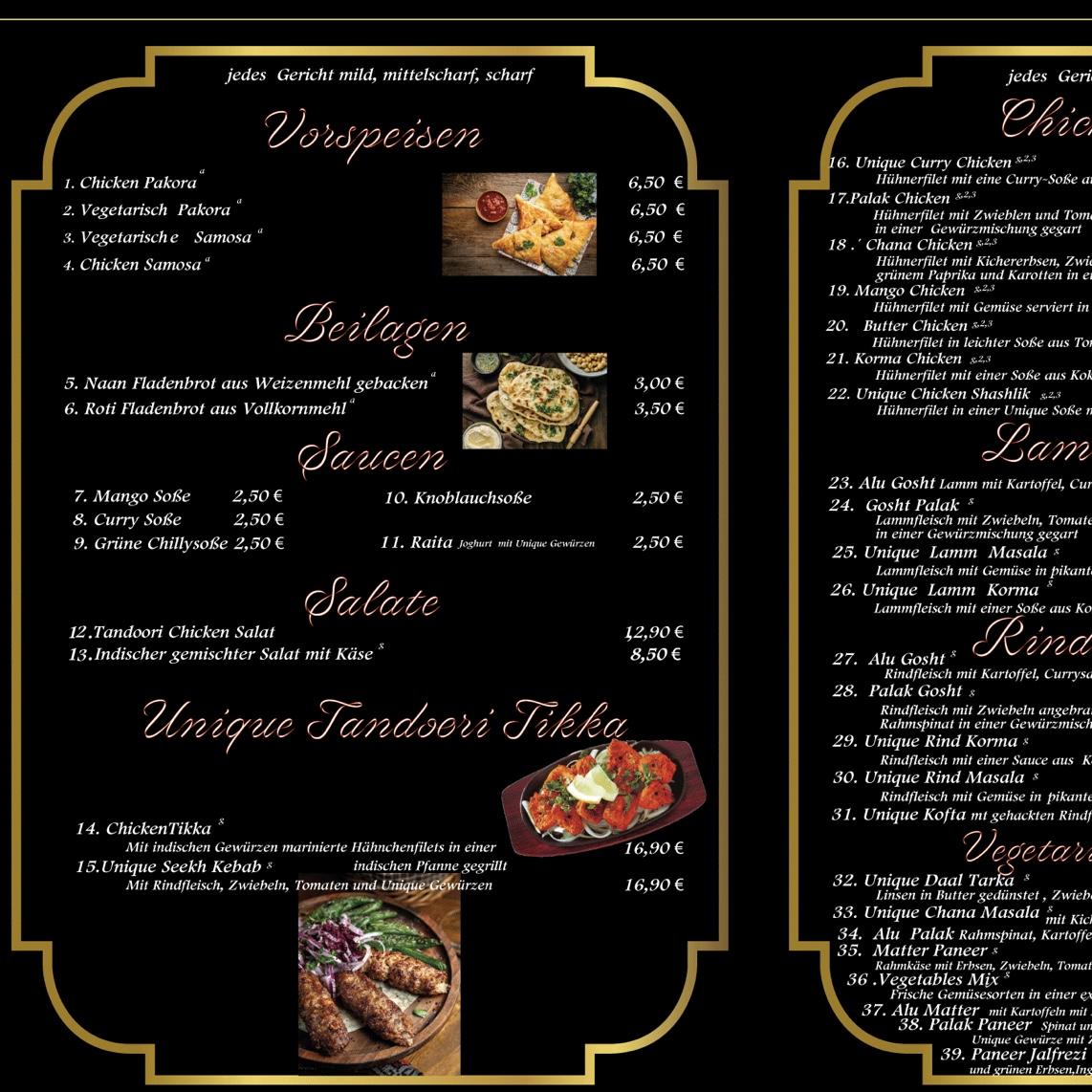 Restaurant "Unique Curry House" in Handewitt