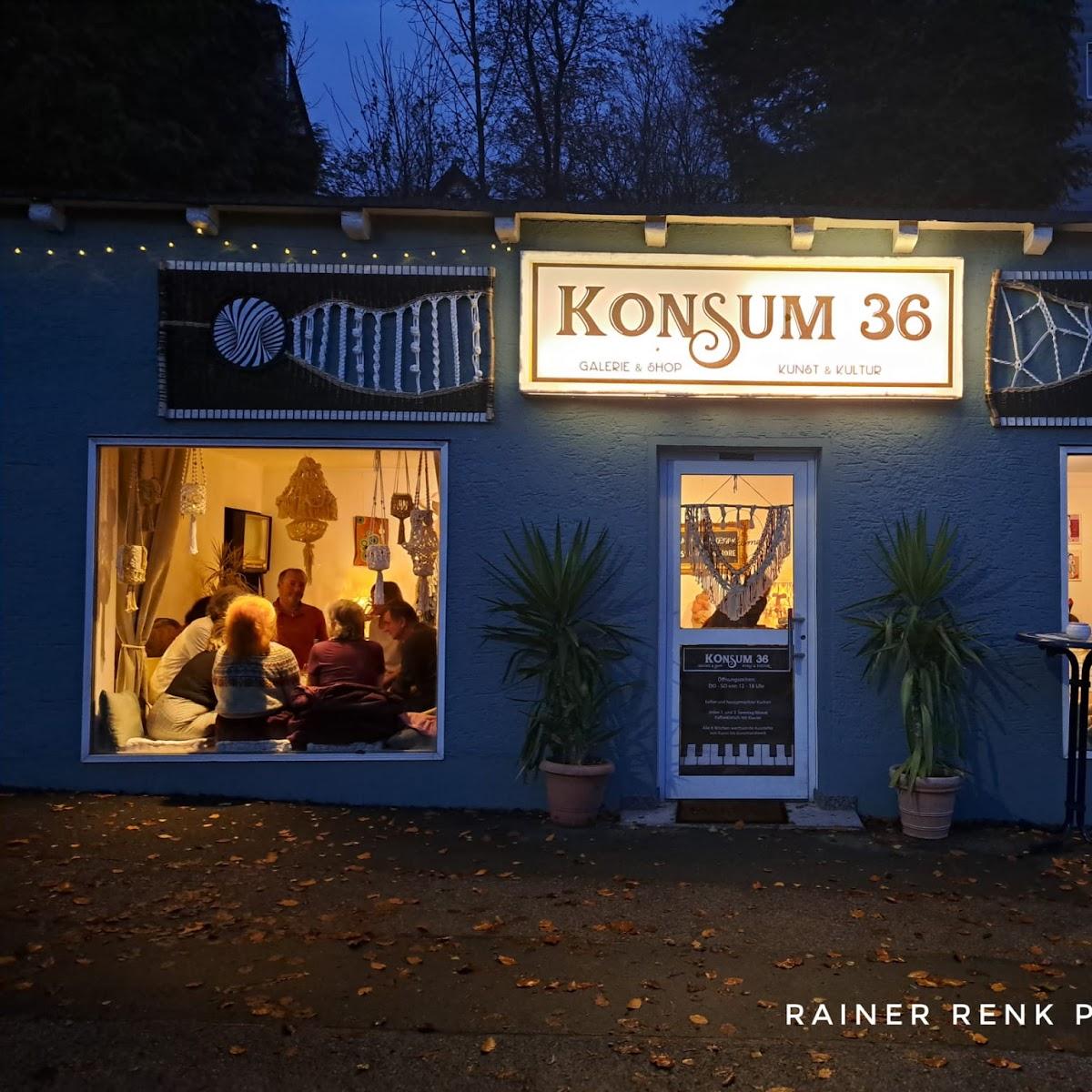 Restaurant "Konsum 36" in Nordhalben