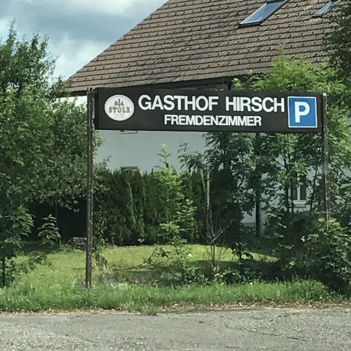 Restaurant "Gästehaus Hirsch" in Argenbühl