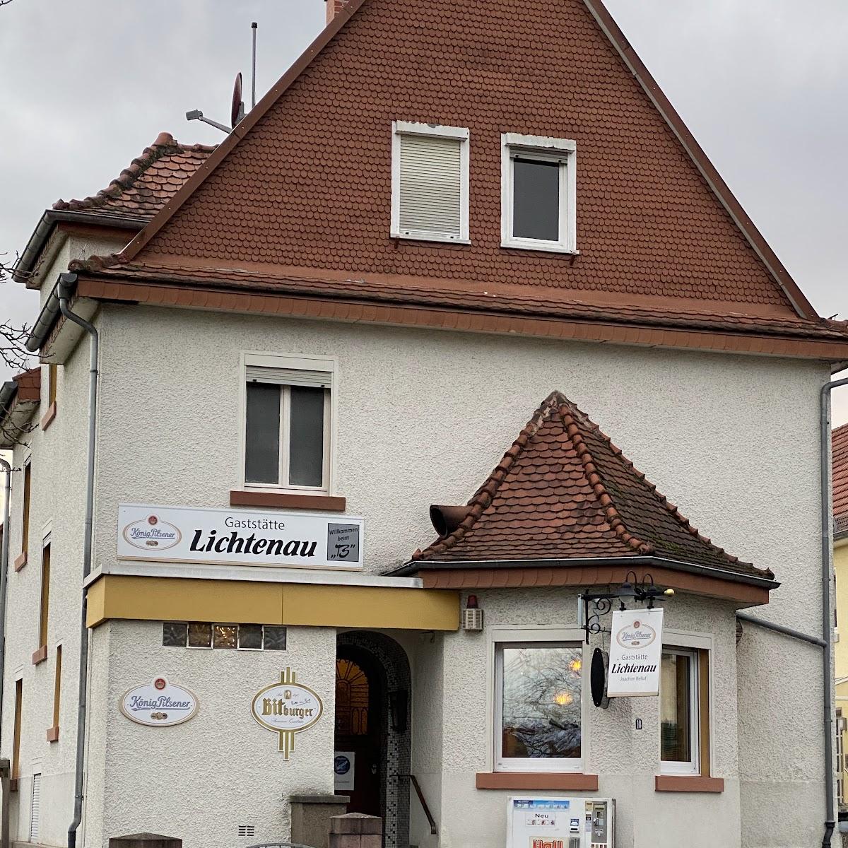 Restaurant "Gaststätte Lichtenau" in Gießen