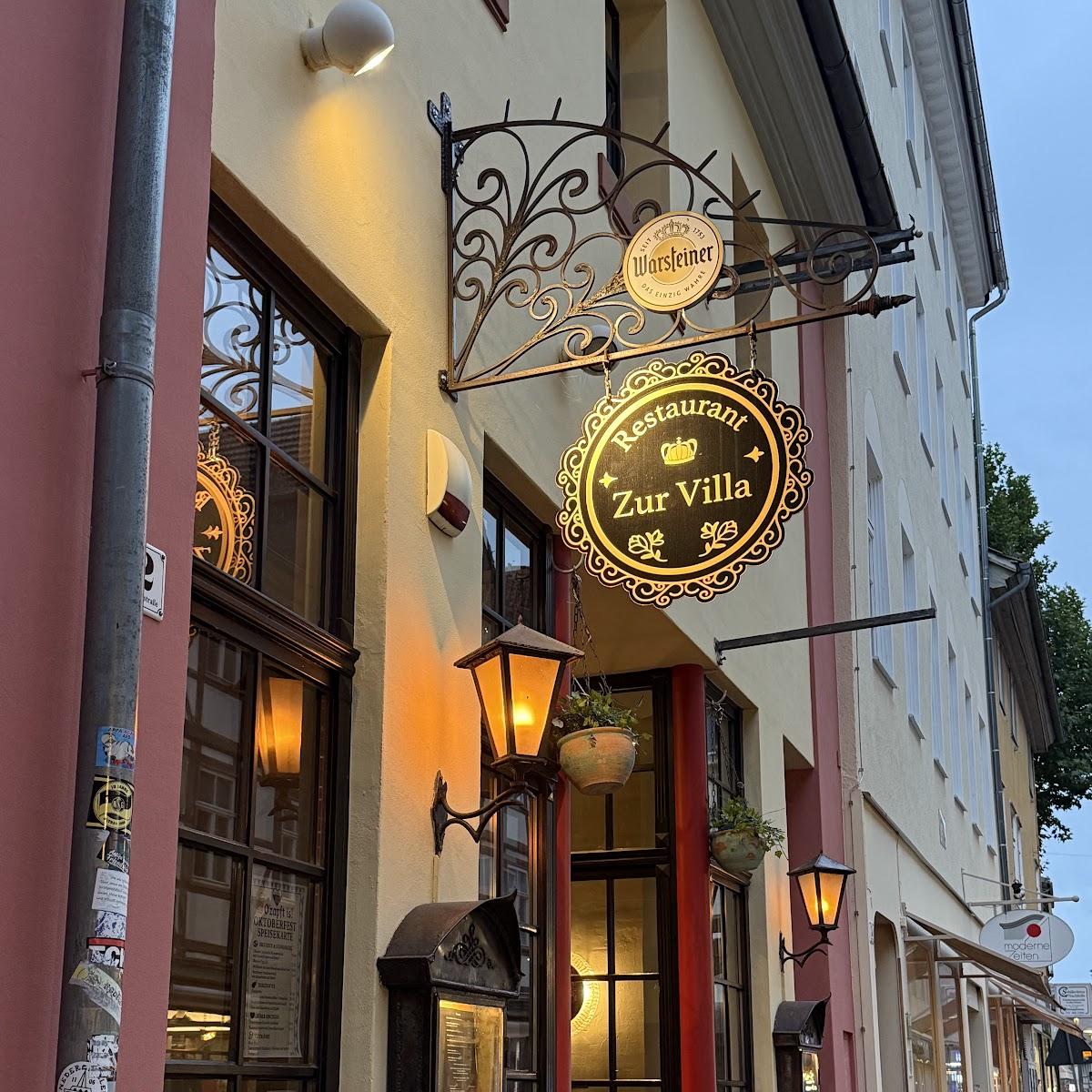 Restaurant "Restaurant Zur Villa" in Göttingen