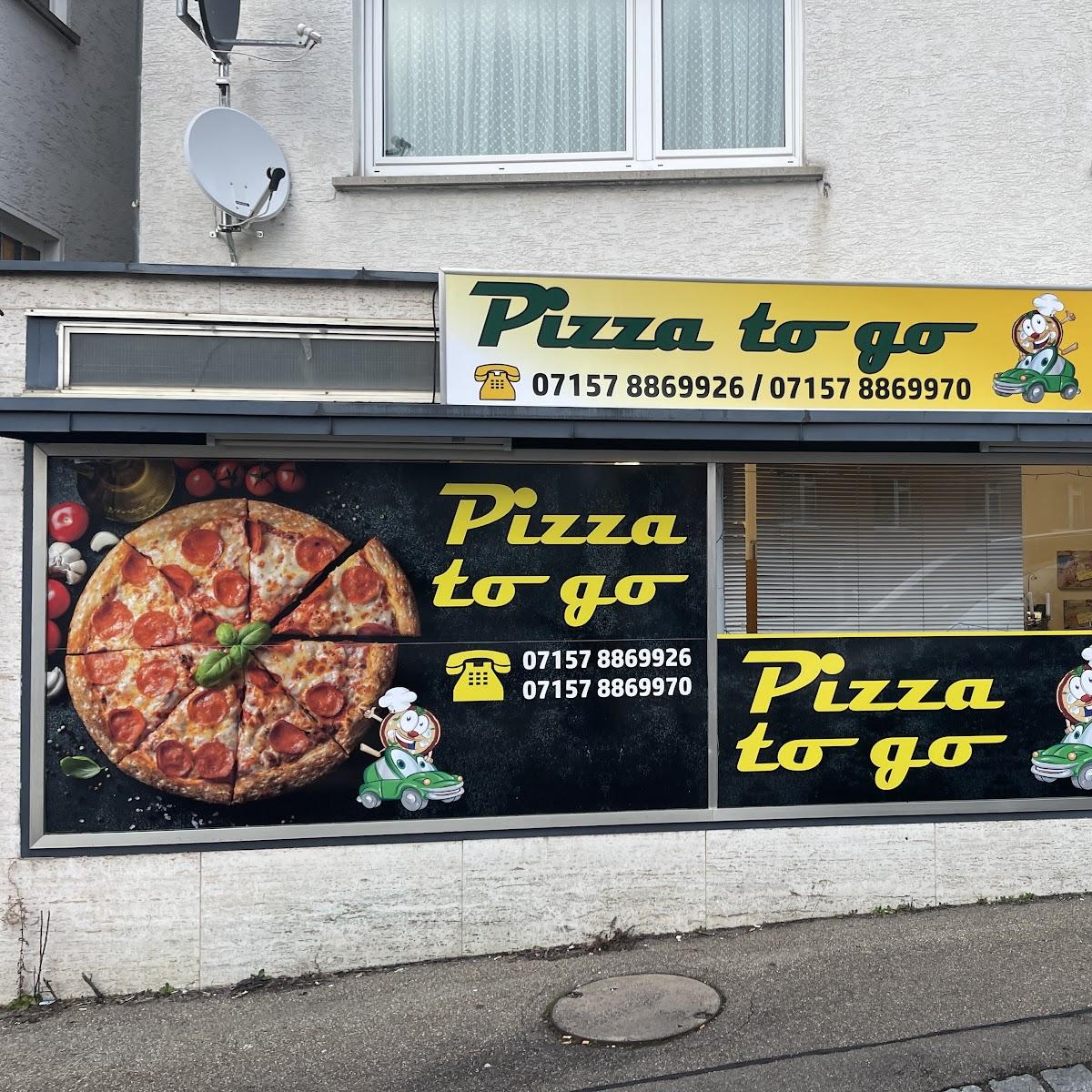 Restaurant "PTG-Pizza To Go" in Steinenbronn