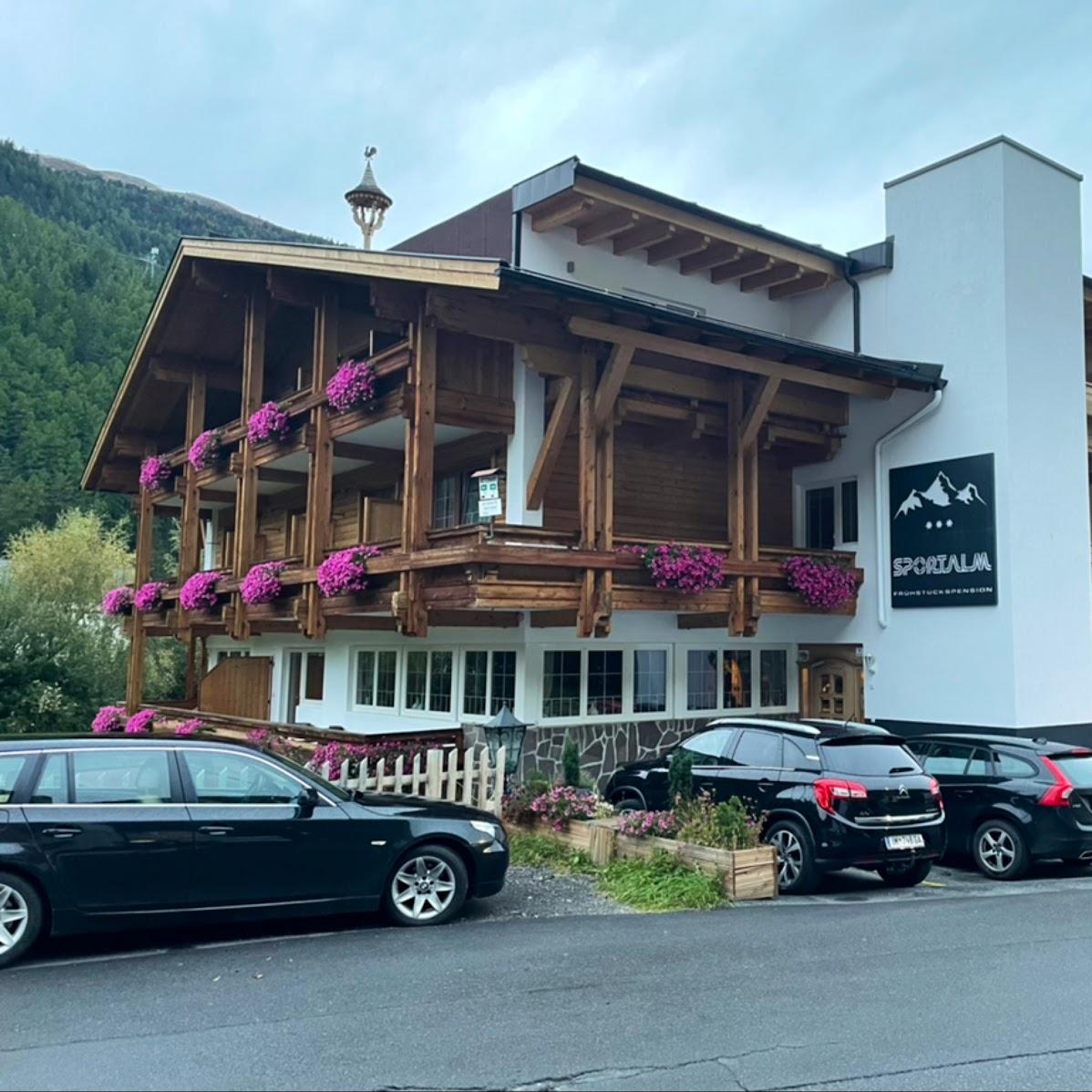 Restaurant "Pension Sportalm" in Sölden