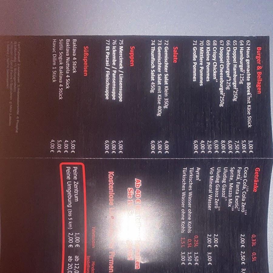 Restaurant "Onkels Döner" in Peine