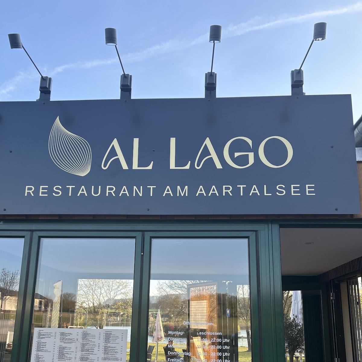 Restaurant "Al Lago Restaurant Am Aartalsee Badestrand" in Bischoffen