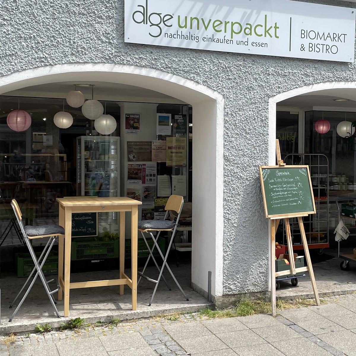 Restaurant "Alge Unverpackt - Einzelhandel und Bistro" in Weilheim in Oberbayern
