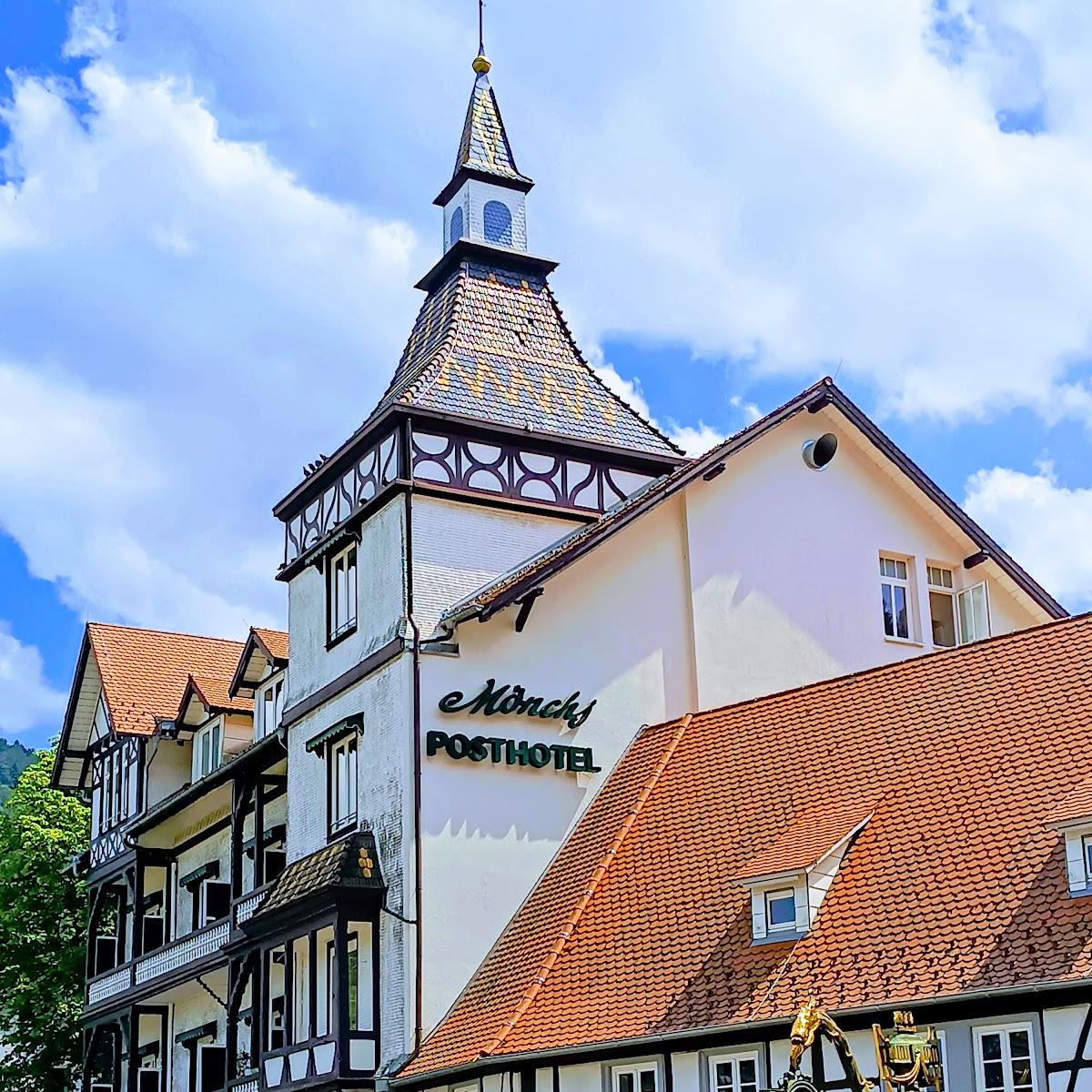 Restaurant "Mönchs Posthotel" in Bad Herrenalb
