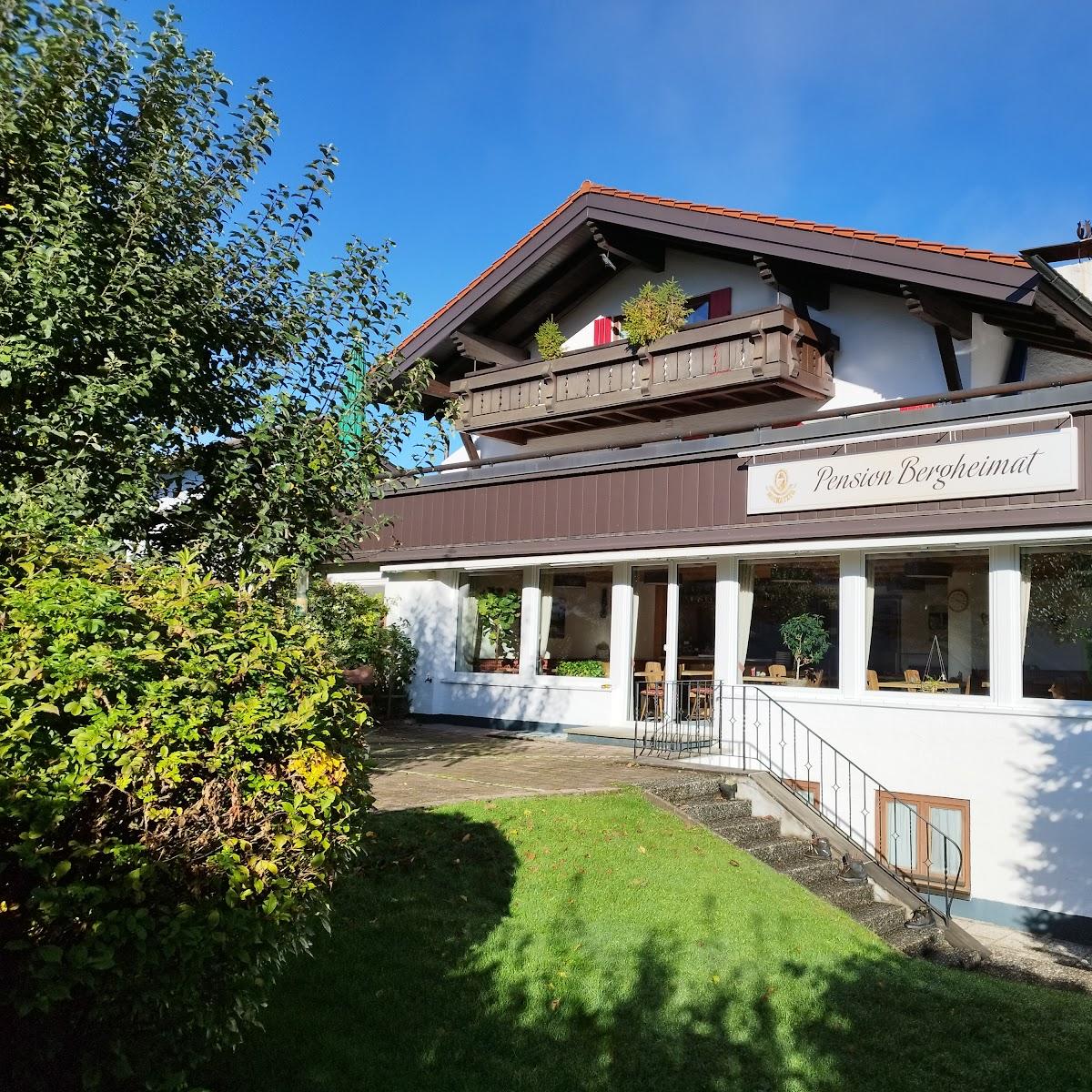 Restaurant "Pension Bergheimat" in Fischen im Allgäu