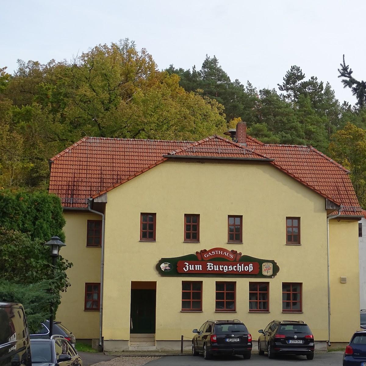 Restaurant "Zum Burgschloß" in Buchfart