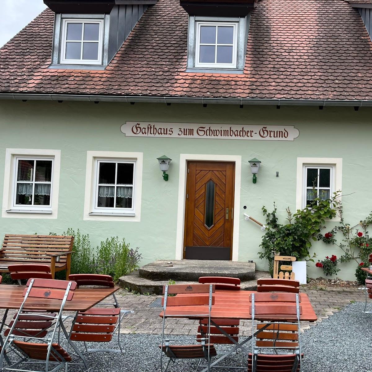 Restaurant "Schwimbacher Grund" in Thalmässing