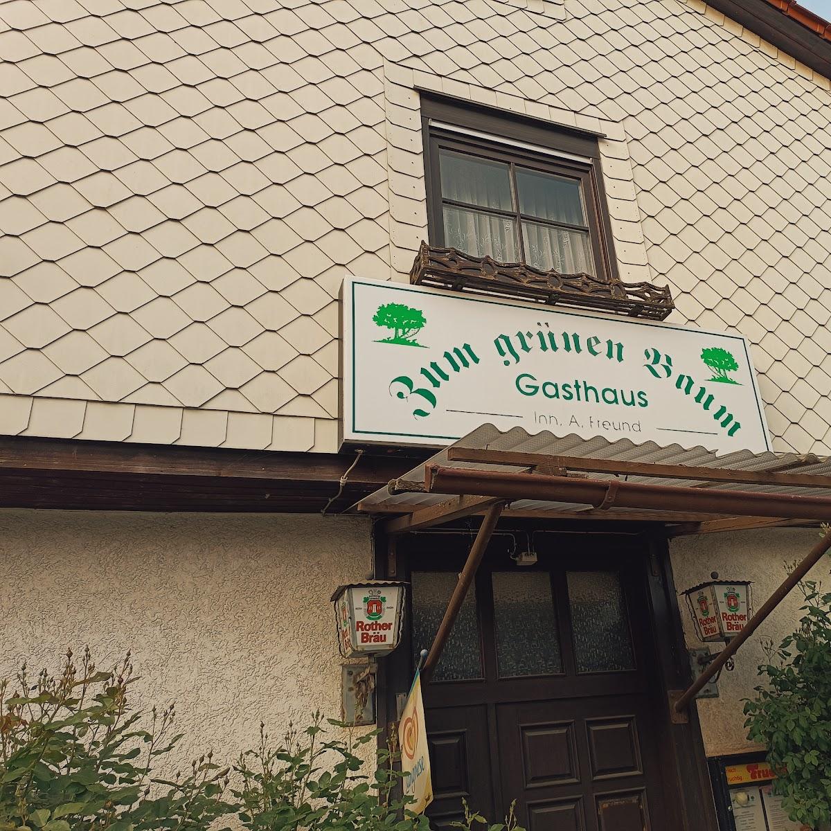 Restaurant "Gaststätte Zum Grünen Baum" in Meiningen