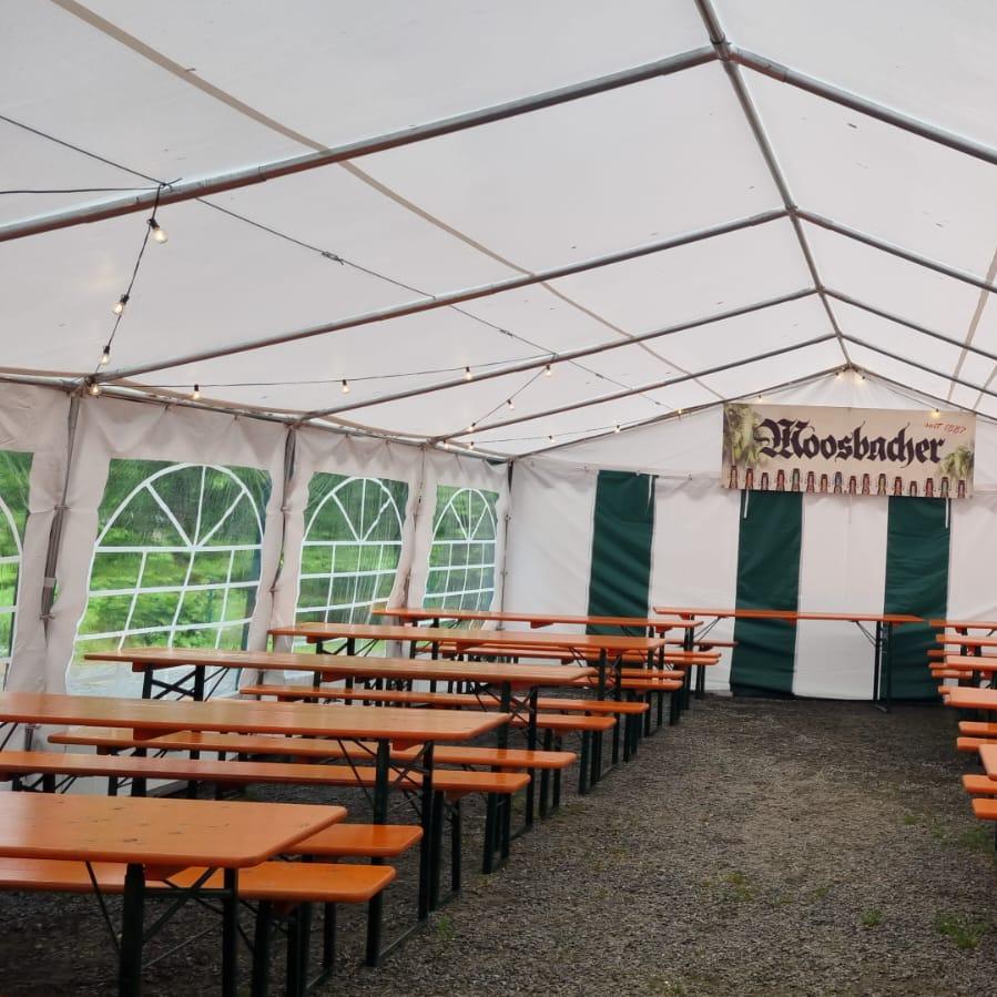 Restaurant "Biergarten" in Moosbach