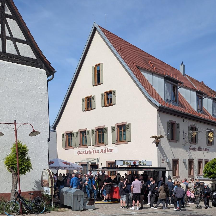 Restaurant "Brauereigaststätte Zum Adler" in Wiernsheim