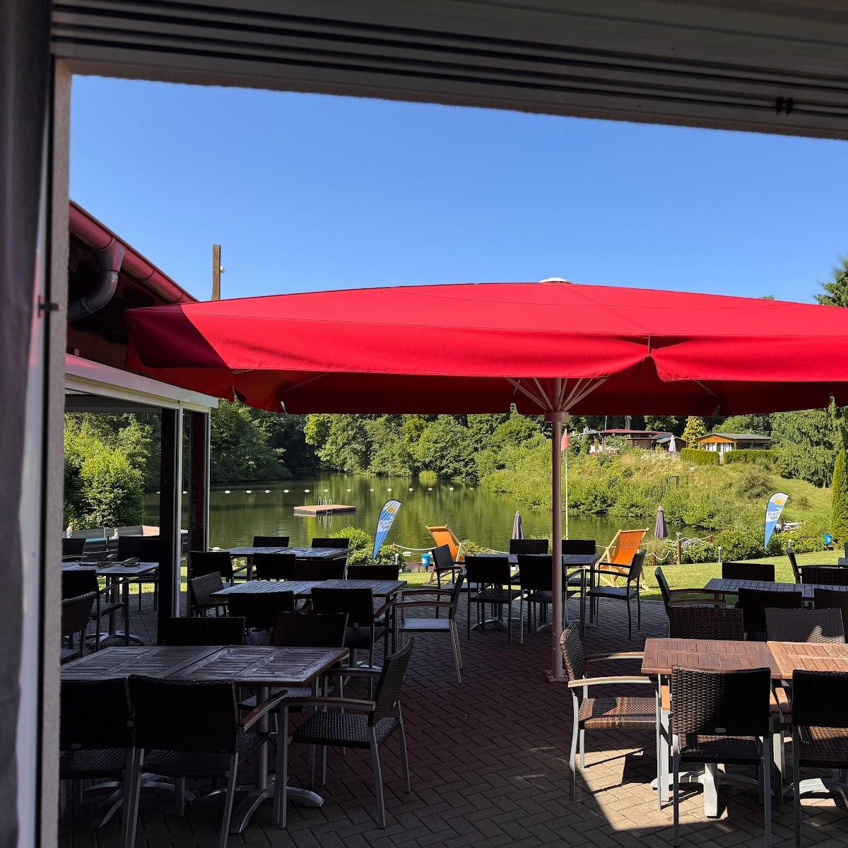 Restaurant "Restaurant am Blauen See - Beach House Engel" in Vettelschoß