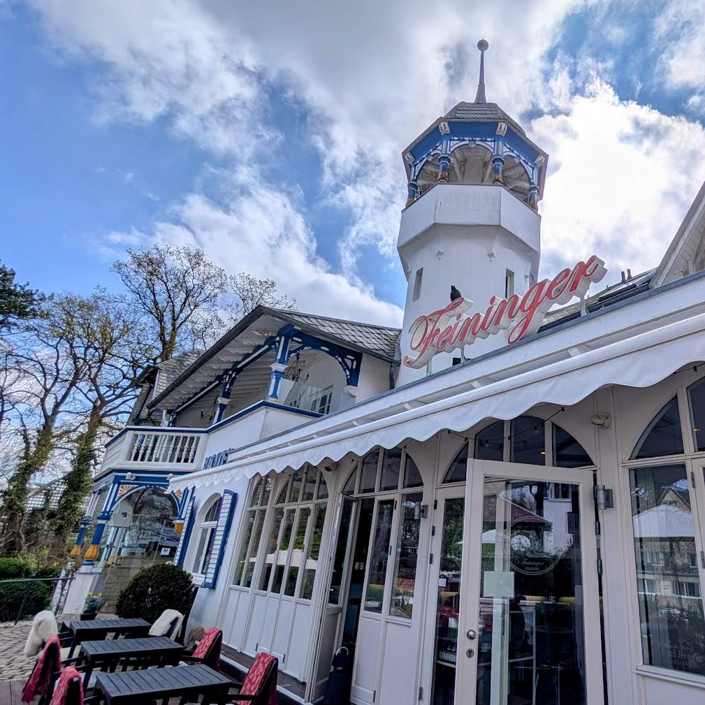 Restaurant "Café Feininger" in Timmendorfer Strand