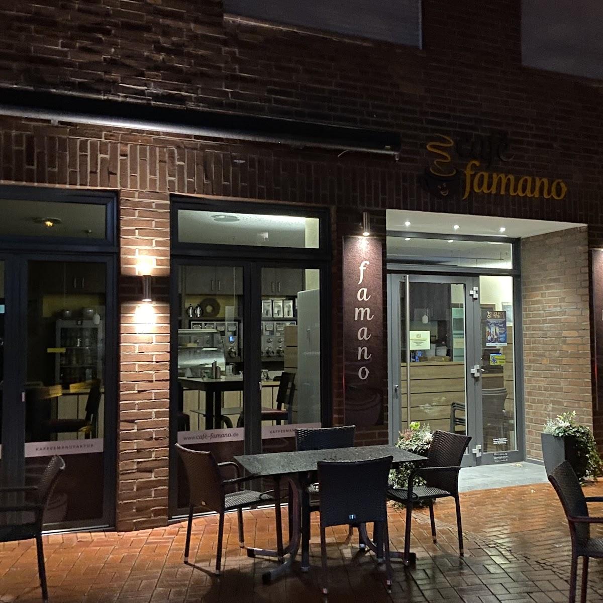 Restaurant "Cafe Famano" in Ibbenbüren