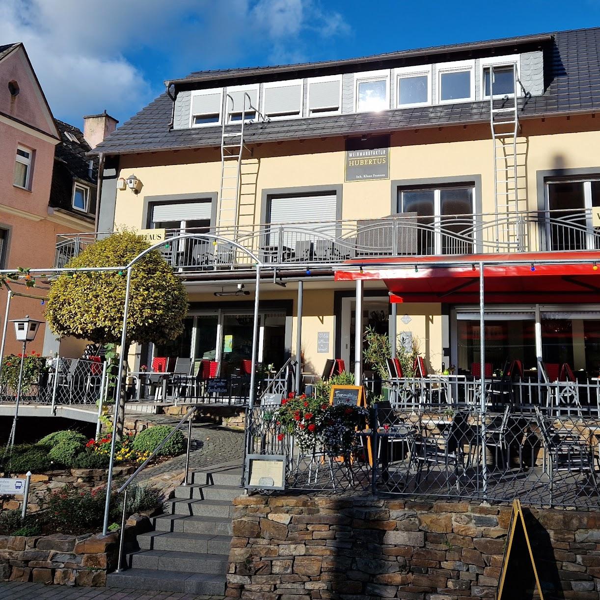 Restaurant "Weinmanufaktur Hubertus" in Klotten