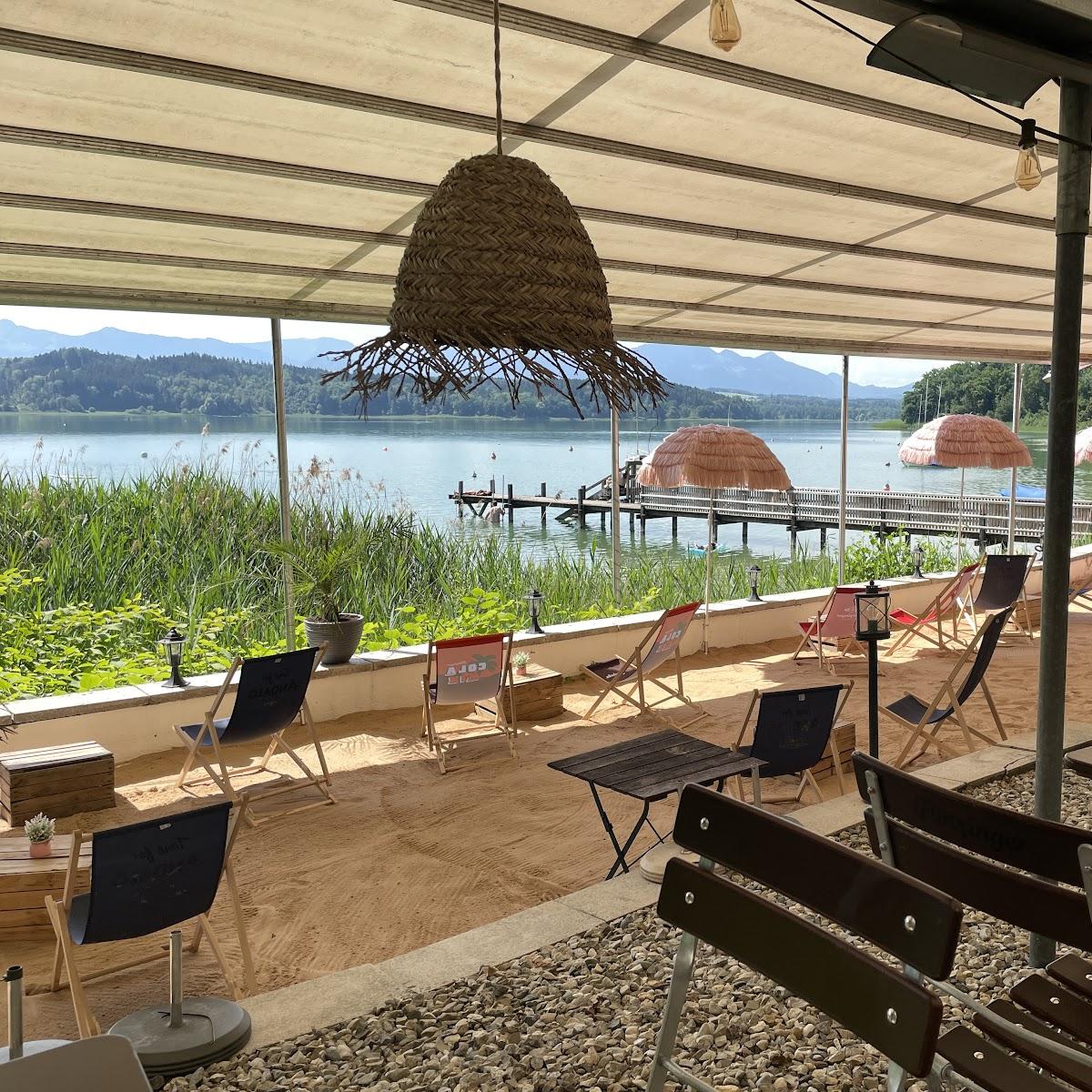 Restaurant "Beachhouse Simssee" in Söchtenau