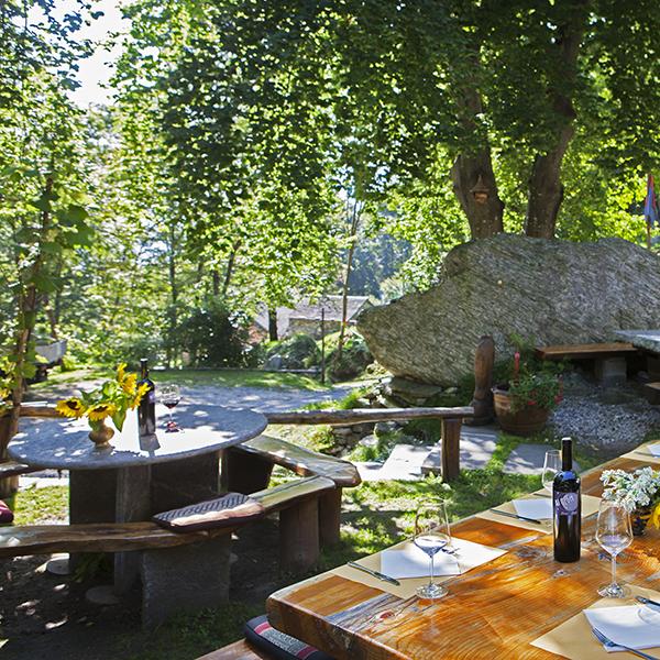 Restaurant "Grotto Tradizionale" in Brione sopra Minusio