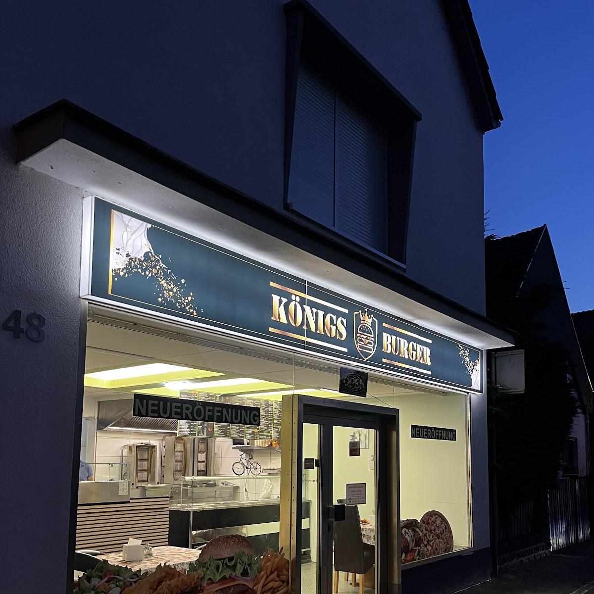 Restaurant "Königs Burger" in Nackenheim