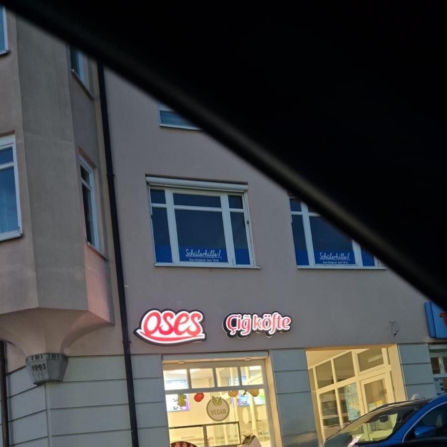 Restaurant "Oses Cigköfte" in Mössingen