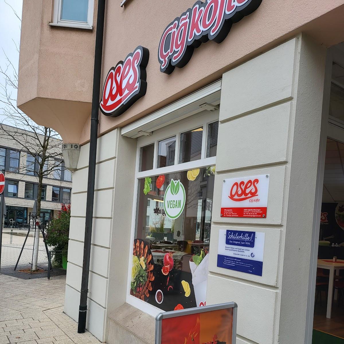 Restaurant "Oses Cigköfte" in Mössingen