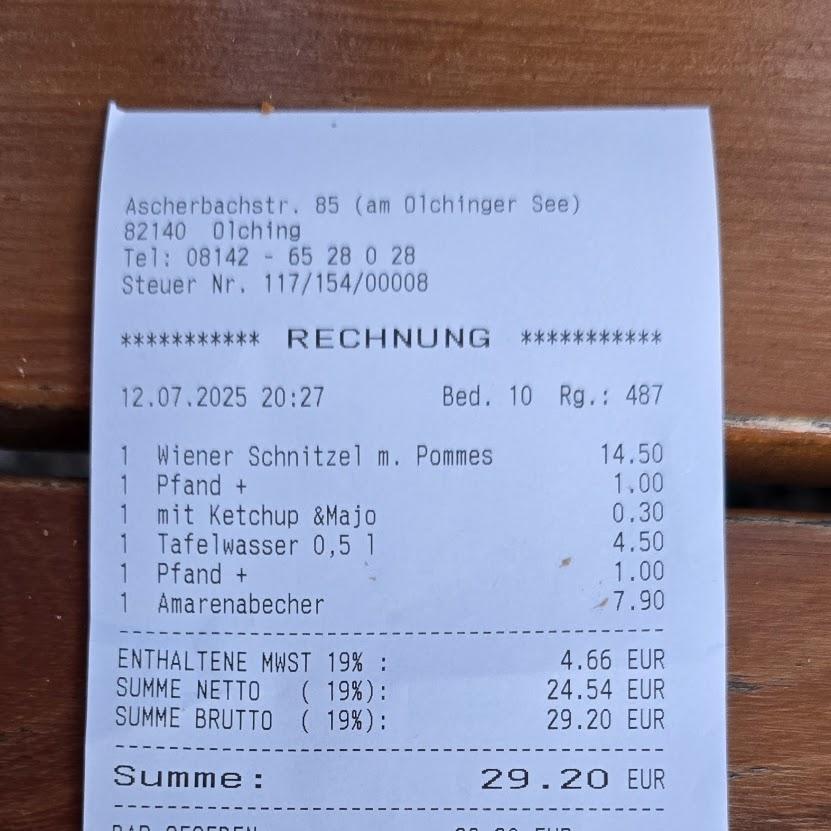 Restaurant "Villa Romantica - Biergarten" in Olching