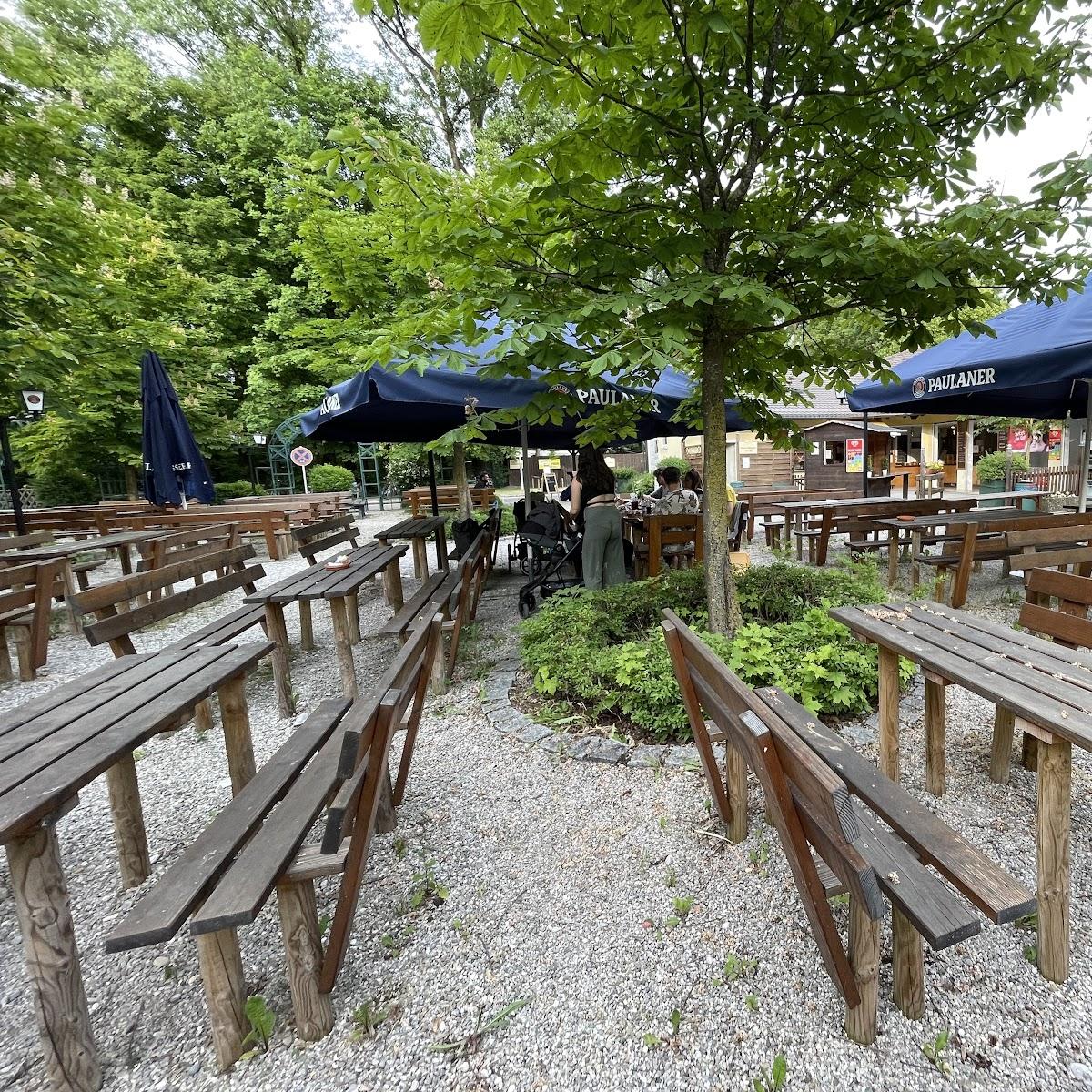 Restaurant "Biergarten Langwieder See" in München