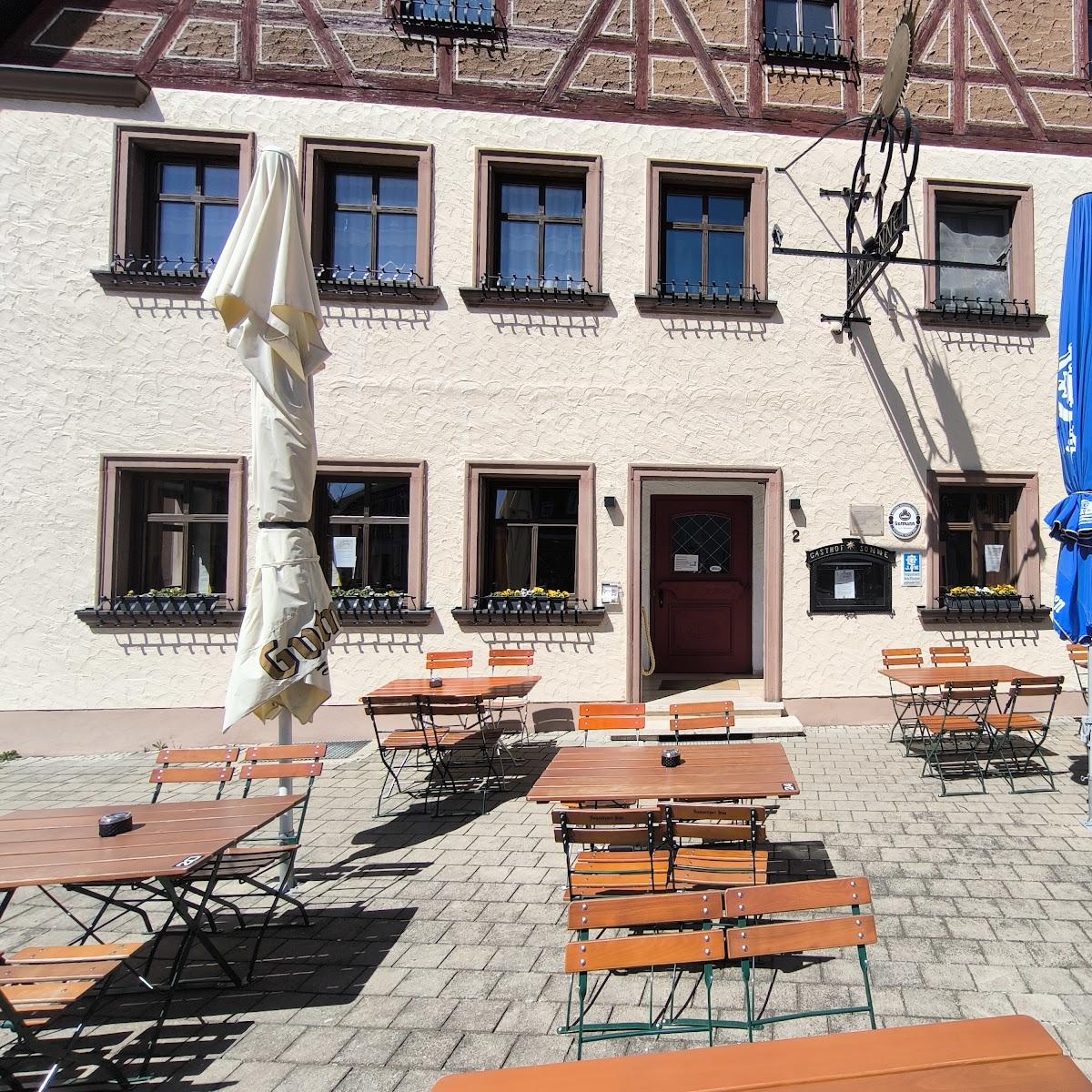 Restaurant "Cosmos" in Wassertrüdingen