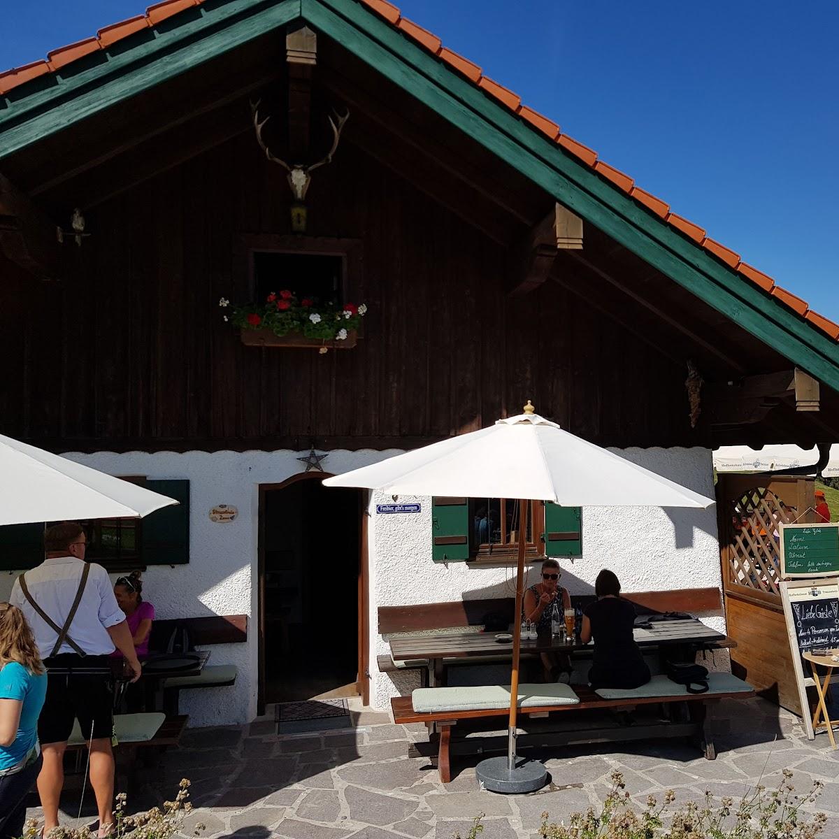 Restaurant "Bachschmied - Kaser Alm" in Bergen