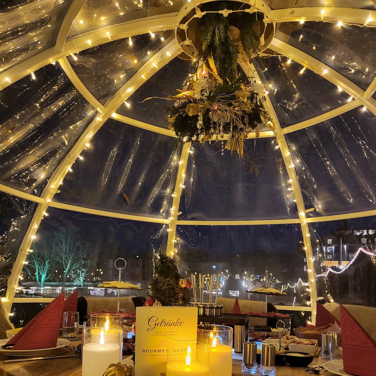 Restaurant "Gourmet Iglus | Christkindelsmarkt" in Baden-Baden