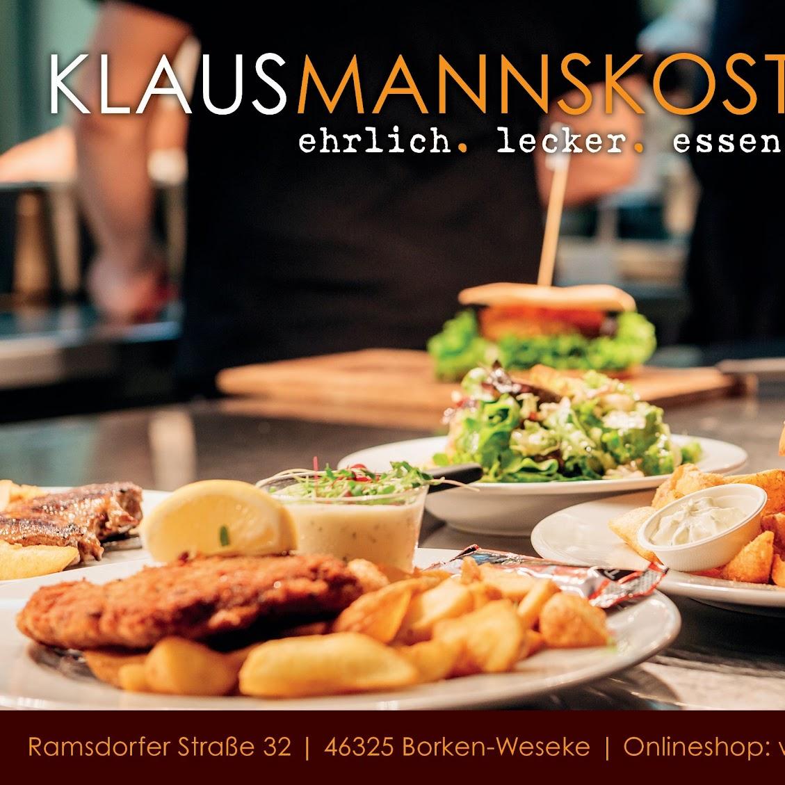 Restaurant "Klausmannskost" in Borken
