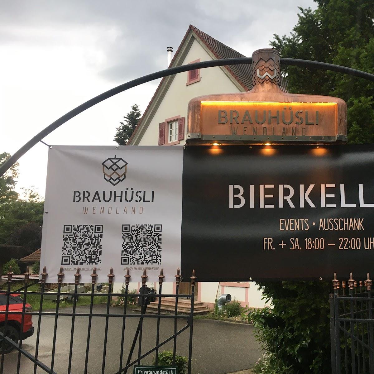 Restaurant "Brauhüsli Wendland" in Eimeldingen