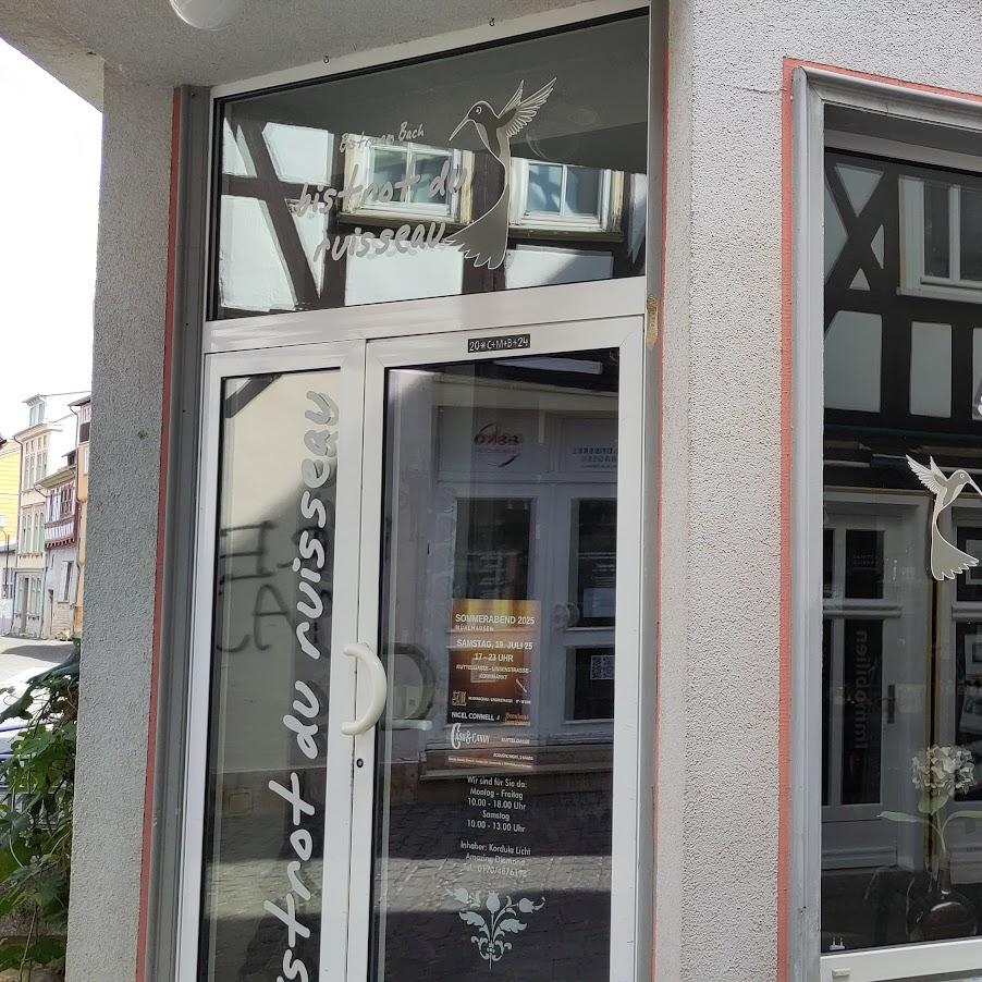 Restaurant "bistrot du ruisseau" in Mühlhausen-Thüringen