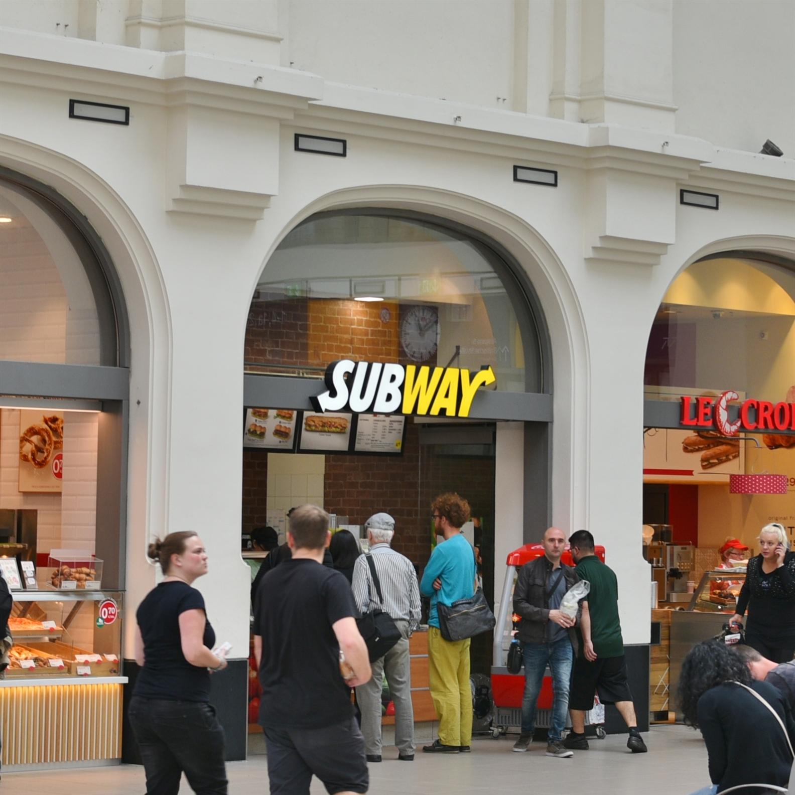 Restaurant "Subway" in Dresden