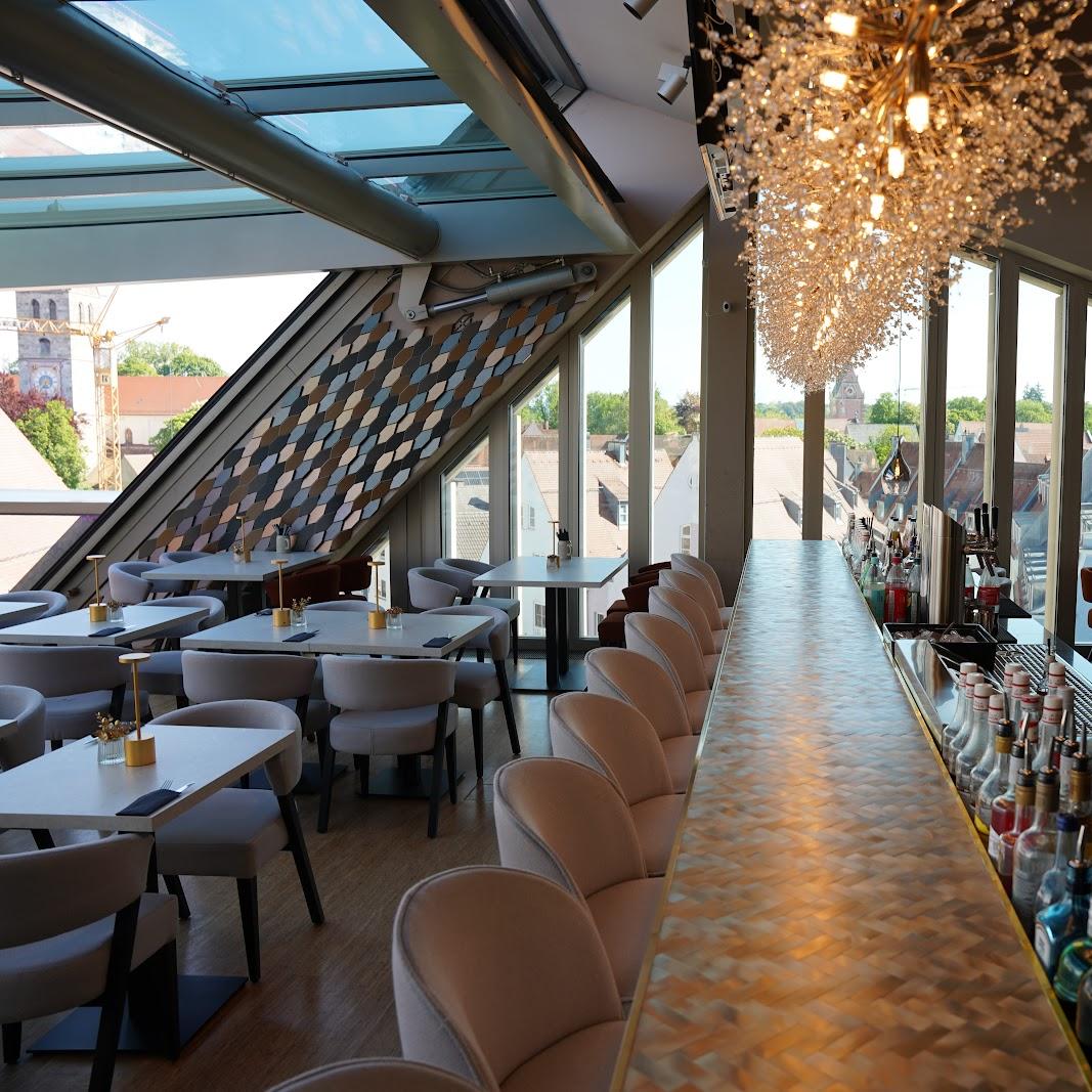 Restaurant "ROOF - Über den Dächern - Skylounge" in Memmingen