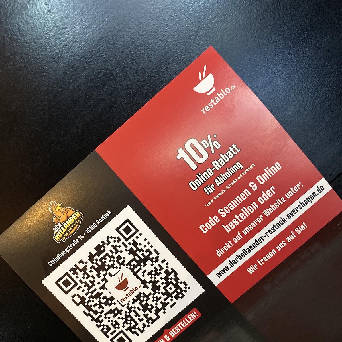 Restaurant "Der Holländer" in Rostock