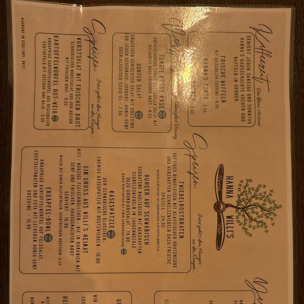 Restaurant "Hanna‘s und Willi’s Thermikstüble" in Deckenpfronn