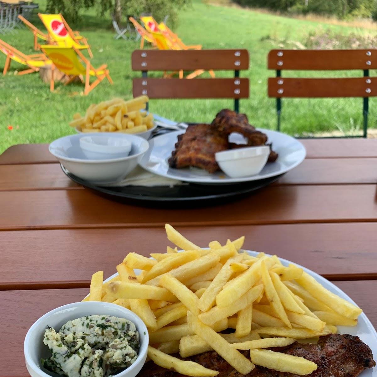 Restaurant "Café schöne Aussicht" in 