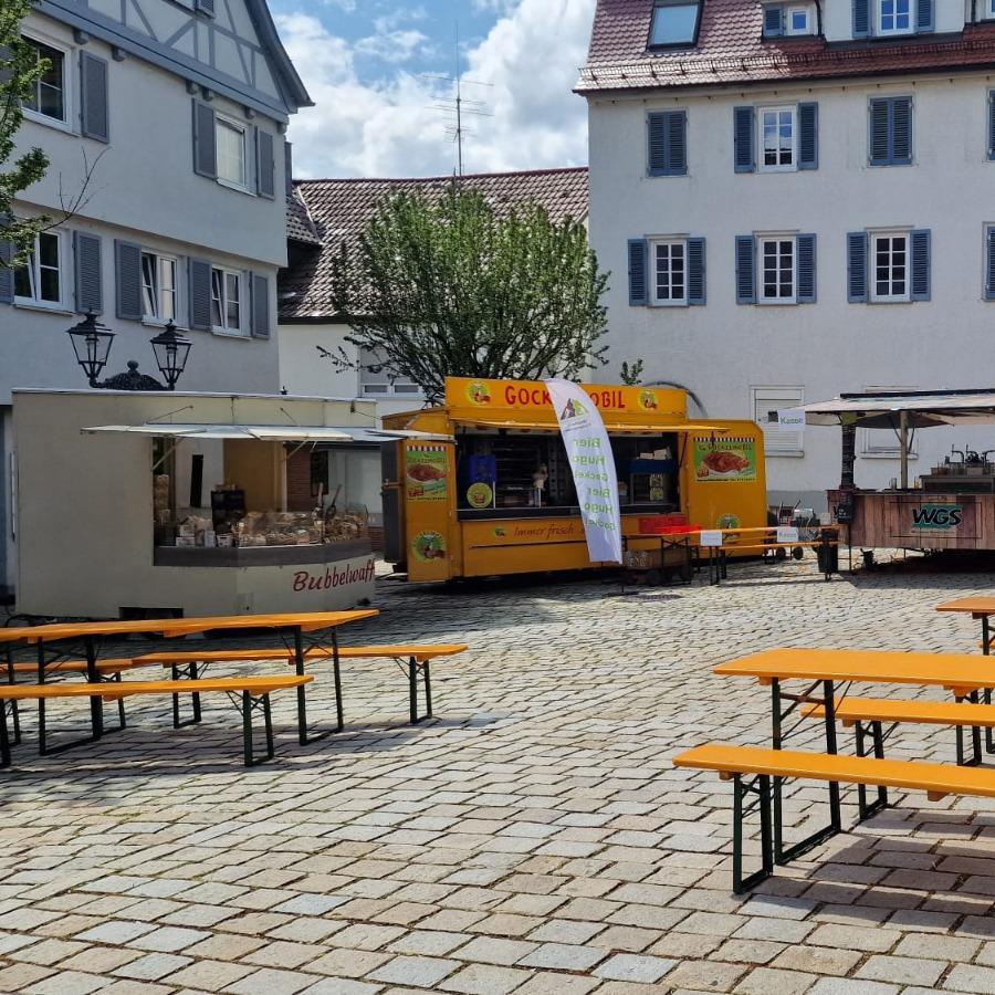 Restaurant "Gockelmobil" in Böbingen an der Rems