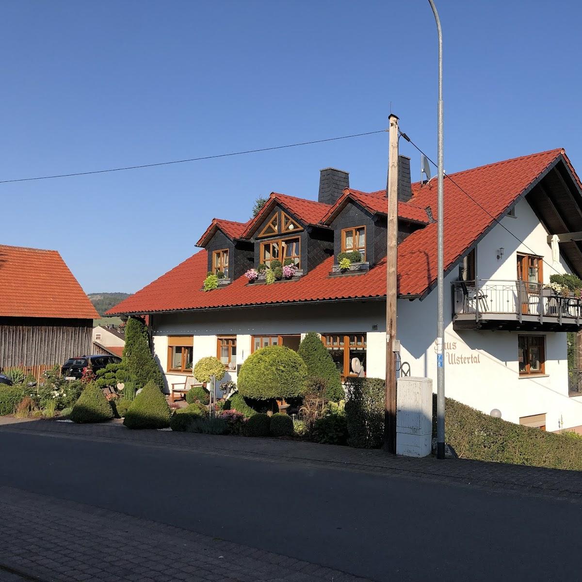 Restaurant "Haus Ulstertal" in Ehrenberg (Rhön)
