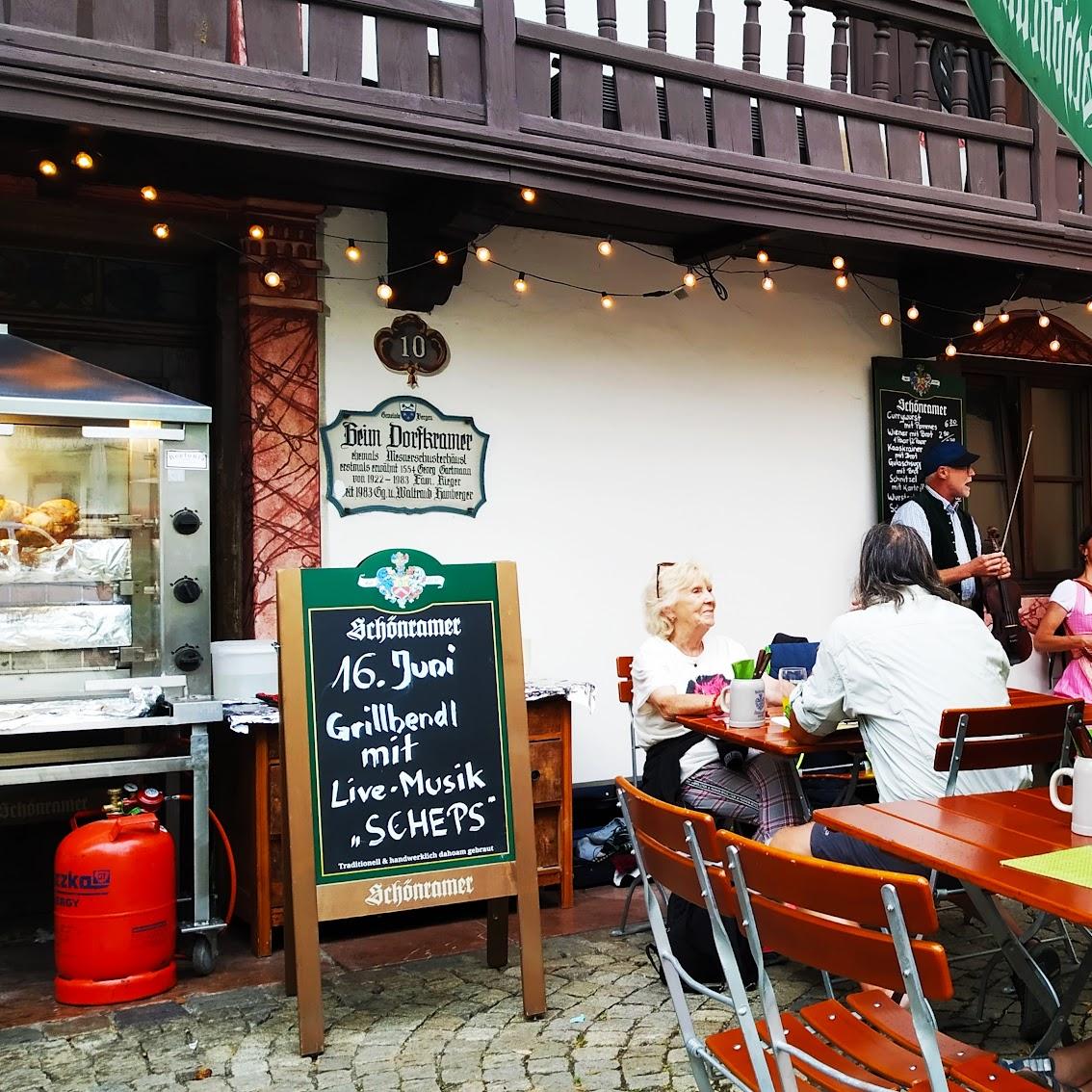 Restaurant "Dorfstüberl" in Bergen