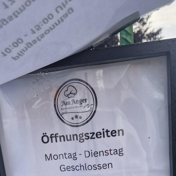 Restaurant "Am Anger Gaststätte" in Berlin