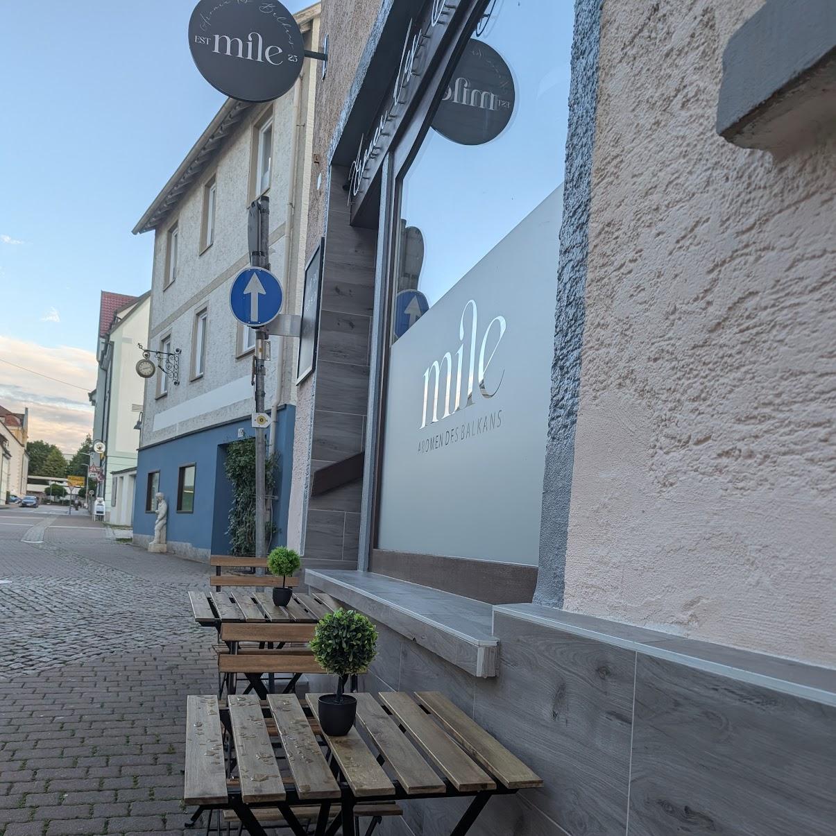 Restaurant "Mile" in Ehingen (Donau)