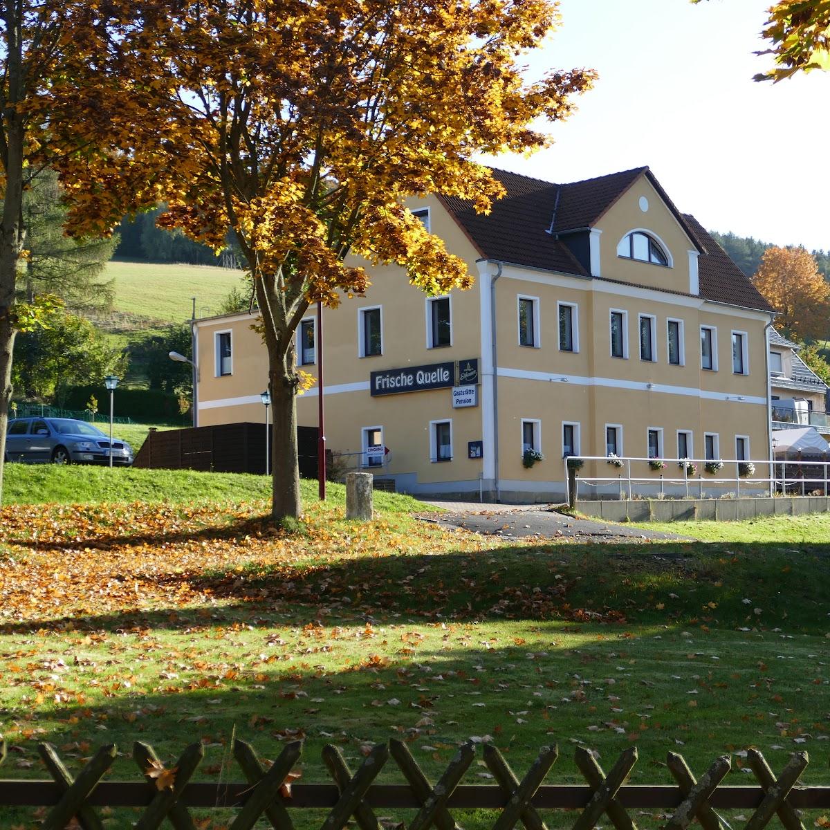 Restaurant "Pension Frische Quelle" in Jonsdorf
