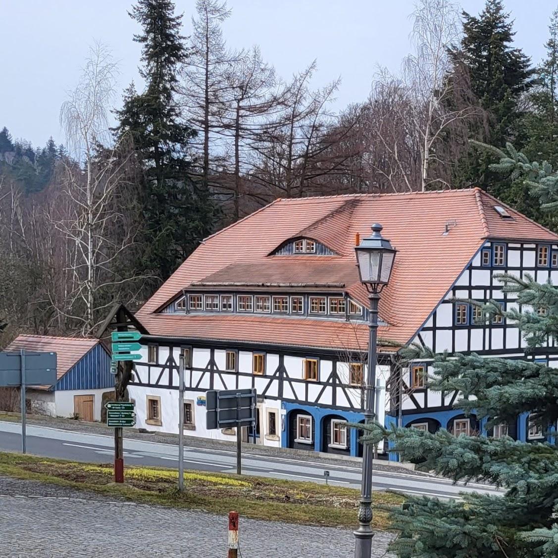 Restaurant "Pension  Zum Bahnel " in Jonsdorf
