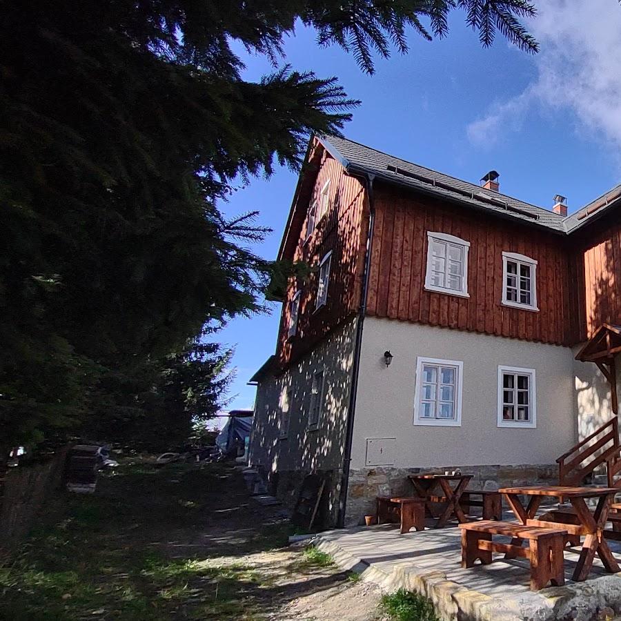 Restaurant "Pension Zur Aussicht" in Krompach v ?echách