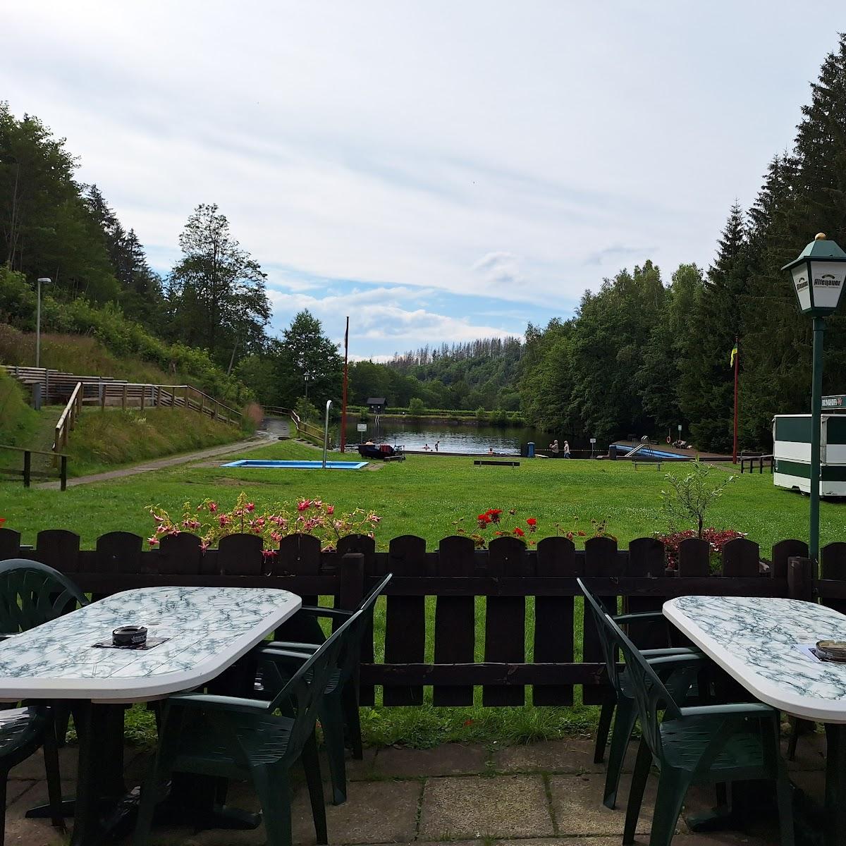 Restaurant "Cafe und Gaststätte Waldschwimmbad am Okerteich" in Altenau