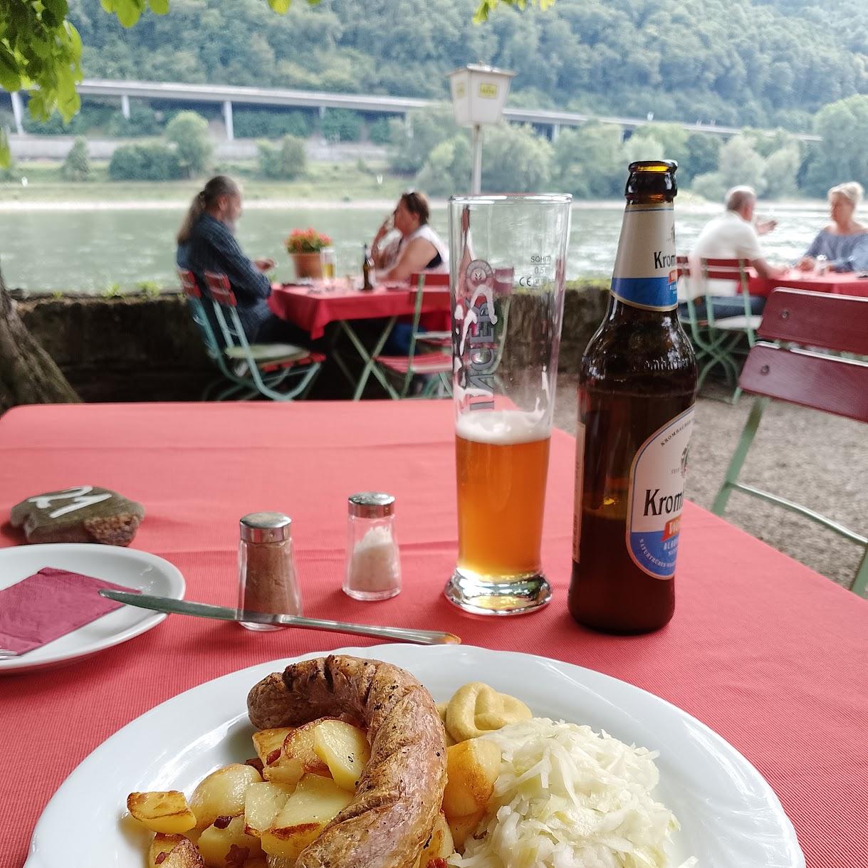Restaurant "Rheingarten Leyscher Hof" in Leutesdorf